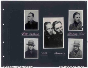 Bilder der beiden deutschen Bankräubern und mehrfachen Mördern Kurt Sandweg und Waldemar Velte Bilder der beiden deutschen Bankräubern und mehrfachen Mördern Kurt Sandweg und Waldemar Velte