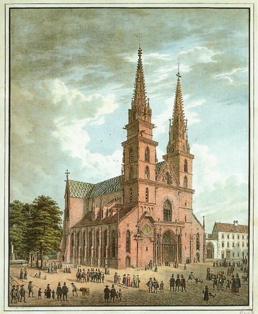 Das Basler Münster 1823