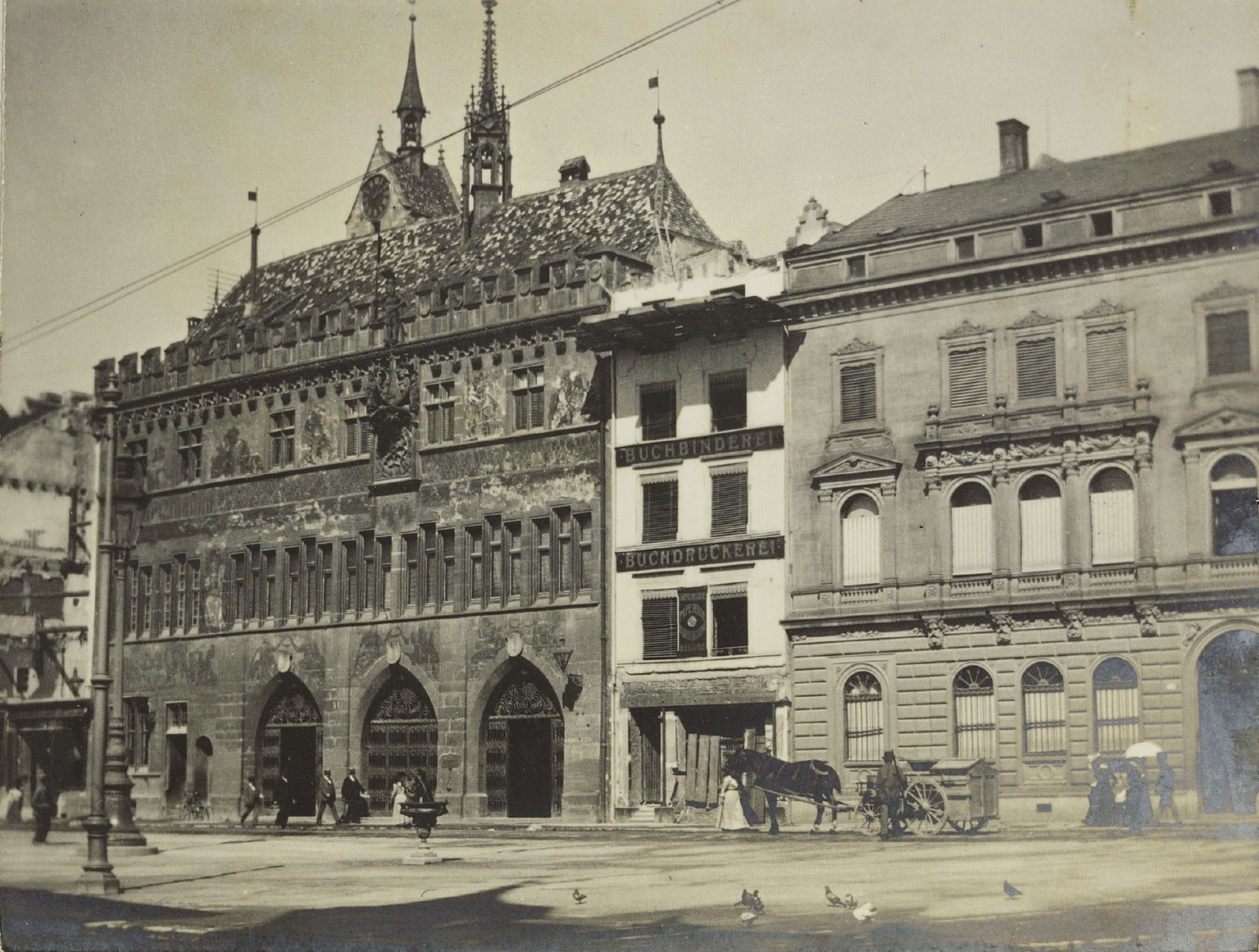 Rathaus vor 1889